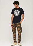 Superdry Bisiklet Yaka Baskılı Siyah Erkek T-Shirt M1011919A9RN_REWORKED CLASSICS GRAP