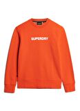 Superdry Bisiklet Yaka Turuncu Erkek Sweatshırt M2013527A2LN_LUXURY SPORT LOOSE FIT