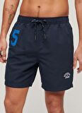 Superdry Lacivert Erkek Şort Mayo M3010235AZRN_VINTAGE POLO 17 SWIM