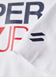 Superdry Bisiklet Yaka Baskılı Beyaz Erkek T-Shirt M6010811AT7X_SPORTSWEAR LOGO LOOSE