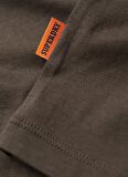 Superdry Bisiklet Yaka Düz Siyah Erkek T-Shirt M1011927A06A_ESSENTIAL LOGO EMB TEE