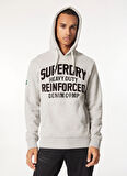 Superdry Kapüşon Yaka Bej Erkek Sweatshırt M2013697A1WY_EMBROIDER SCRIPT GRAPH