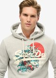 Superdry Kapüşon Yaka Bej Erkek Sweatshırt M2013702A1WY_TOKYO VL GRAPHIC HOODI