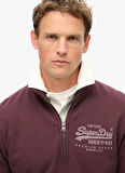 Superdry Bisiklet Yaka Kahve Erkek Sweatshırt M2013797AYFY_CLASSIC VL GRAPHIC HAL