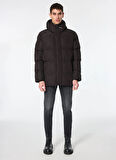 Superdry Siyah Erkek Mont M5011901A02A_HOODED 5 BAFFLE SPORTS