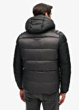 Superdry Siyah Erkek Mont M5011903AB2W_HOOD COLOUR BLOCK SPOR