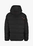 Superdry Siyah Erkek Mont M5011905A02A_HOODED SPORTS PUFFER J