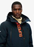 Superdry Lacivert Erkek Mont M5011922A98T_HOOD ULTIMATE EMB WIND