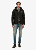 Superdry Siyah Erkek Mont M5011926A02A_HOODED SOFT SHELL TREK