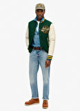 Superdry Yeşil Erkek Mont M5011943AGCI_VARSITY WOOL BOMBER