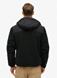 Superdry Siyah Erkek Mont M5011979AAVB_HOOD EXPEDITION BORG H