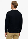 Superdry Bisiklet Yaka Siyah Erkek Sweatshırt M2013751A-02A