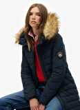 Superdry Lacivert Kadın Mont W5011999A