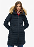 Superdry Lacivert Kadın Mont W5011999A