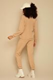 Kadın Şardonlu Basic Örme Sweatshirt