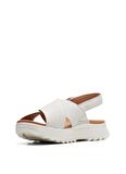 Clarks Deri Beyaz Kadın Sandalet 26171949