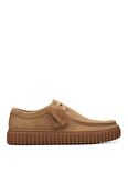 Clarks Süet Koyu Kum Erkek Günlük Ayakkabı Torhill Lo
