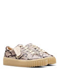 Clarks Gri Kadin Sneaker 26178855
