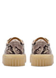 Clarks Gri Kadin Sneaker 26178855