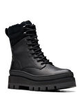 Clarks Deri Siyah Kadın Bot 26178880