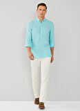 Hackett Slim Fit Gömlek Yaka Mavi Erkek Gömlek HM309839