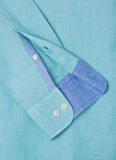 Hackett Slim Fit Gömlek Yaka Turkuaz Erkek Gömlek HM309839