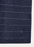 Hackett Bisiklet Yaka Lacivert Erkek T-Shirt HM500806