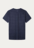 Hackett Bisiklet Yaka Lacivert Erkek T-Shirt HM500806