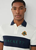 Hackett Beyaz Erkek Polo T-Shirt HM563265