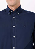 Hackett Slim Fit Gömlek Yaka Lacivert Erkek Gömlek HM3010028