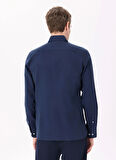 Hackett Slim Fit Gömlek Yaka Lacivert Erkek Gömlek HM3010028
