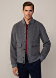 Hackett Slim Fit Antrasit Erkek Ceket HM403233