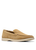 Clarks Süet Koyu Kum Erkek Günlük Ayakkabı Torford Easy Dark