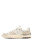 Clarks Beyaz - Krem Erkek Sneaker Courtlite2 Lo