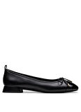 Clarks Deri Siyah Kadın Babet 26181322