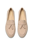 Clarks Süet Pudra Kadın Loafer 26181453
