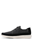 Clarks Süet Siyah Erkek Günlük Ayakkabı Easeway Lace