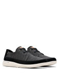 Clarks Süet Siyah Erkek Günlük Ayakkabı Easeway Lace