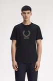 Fred Perry M1775 Outline Laurel Wreath Erkek Tişört