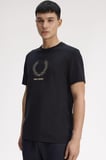 Fred Perry M1775 Outline Laurel Wreath Erkek Tişört