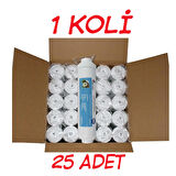 Su Arıtma Cihazı NSF Onaylı Karbonlu Tatlandırıcı Filtre (1 Koli) 25 adet