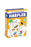 Yaz Sil Eğitici Aktivite Zeka Kartları Harfler Flash Cards