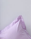 Maki Home %100 Pamuklu Volanlı Süs Dikişli Lila 2 Adet 50x70 Yastık Kılıfı