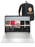 HP 15S-EQ2000NT R7 5700U 36GB RAM 512GB SSD 15.6'' Full HD FDOS Dizüstü Bilgisayar & PER4 ÇANTA 