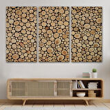 Odun Kütükler Kanvas Tablo-5077