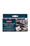 Derwent : Tinted Charcoal Sulu Boya Seti : 12 Renk