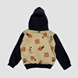 Uretti - Canan 1767 - El Yapımı Erkek Çocuk Kapüşonlu Sweatshirt - 4 Yaş