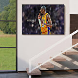 Kobe Bryant Invincible Black Mamba Kanvas Tablo-5086