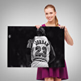 Michael Jordan Kanvas Tablo, Chicago Bulls-5087