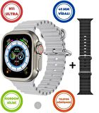  QASUL H11 Ultra Plus 49MM Full Hd Ekran Kordon Kilitli Bluetooth Arama Destekli 